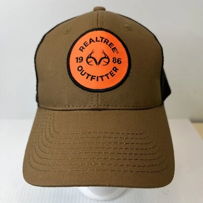 Realtree Outfitter Est 1986 Adjustable Mesh Snap Back Cap Hat - Image 1 of 4