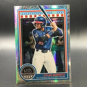 DYLAN MINNATEE 2025 USA Stars & Stripes SPARKLE NTDP - Picture 1 of 2
