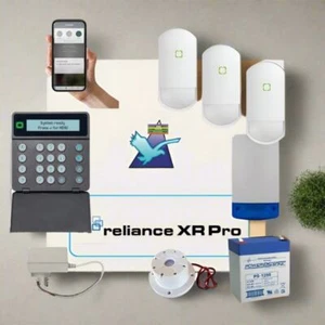 Hills Security Alarm System Reliance XRPro with Optex Detectors - Picture 1 of 13