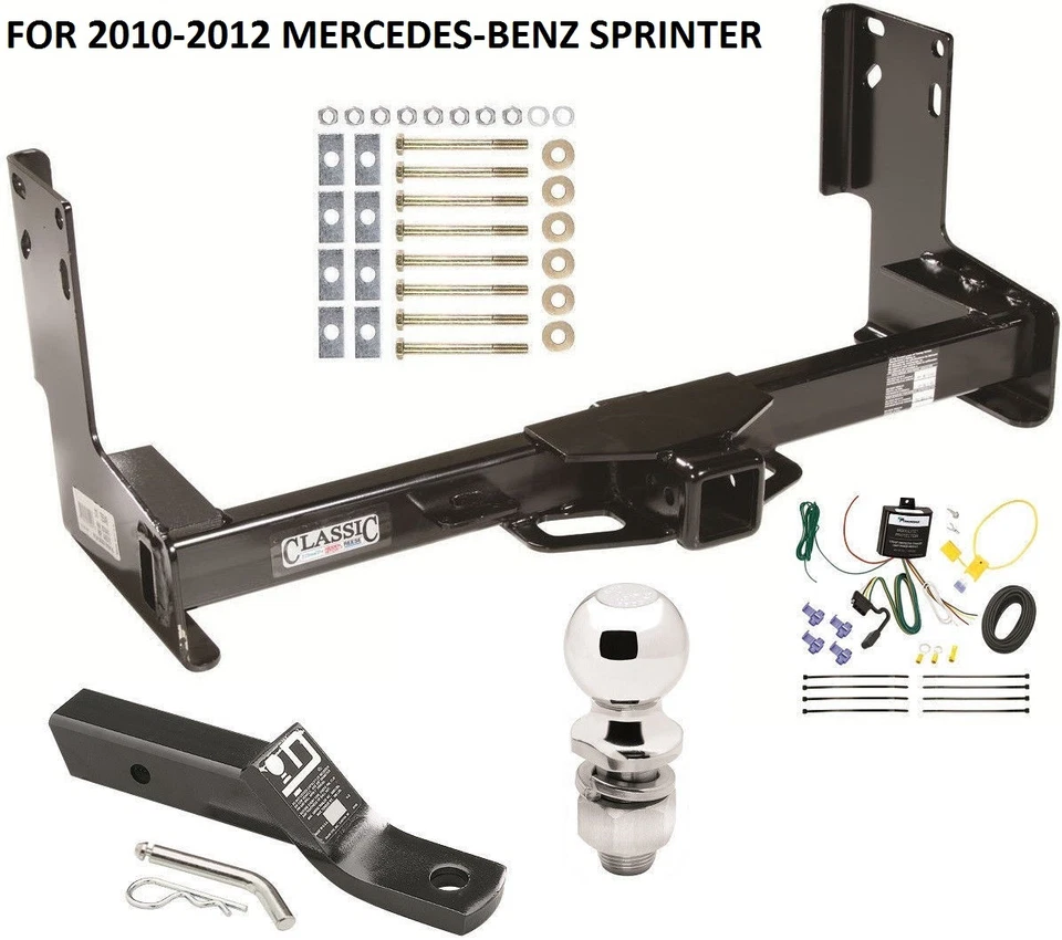 Remolque completo Mercedes-Benz Sprinter 2010-2012 equipamiento de enganche con kit de cableado Foto 1 de 1