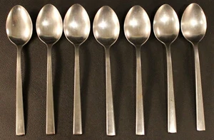 AMC * Set of 7 * OSLO Teaspoons 6 1/8" Stainless Made in Japan - Picture 1 of 1