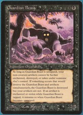 Guardian Beast Arabian Nights MINT Black Rare MAGIC CARD (ID# 235806) ABUGames