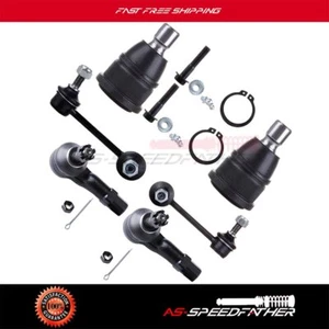 6 x Front Ball Joints Tie Rods Sway Bars Kit For 93-95 Ford Escort Mazda MX-6 - Picture 1 of 10