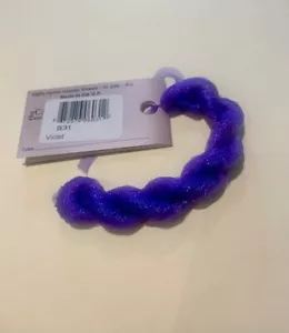 Rachel Metallic Thread 10 Yd Caron #B31 Violet Needlepoint/Cross Stitch Thread - Picture 1 of 1