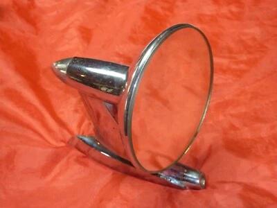Conjunto de espejo retrovisor lateral vintage Chrysler DeSoto 1955-1956 AACO 1615 Foto 1 de 4