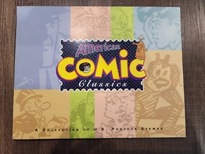 1995 American Comic Classics Collection of US Postage Stamps & Book Complete - Picture 1 of 8