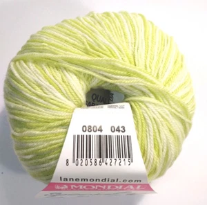 50g/233m SPECIAL BABY MONDIAL 100% lana virgen (Merino extrafina) lana 804 - Imagen 1 de 3