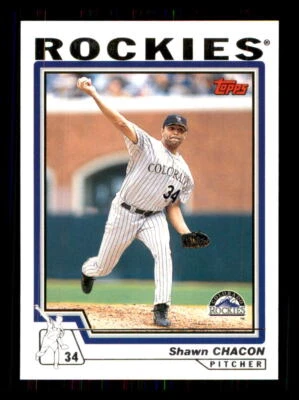 2004 Baseball Topps Shawn Chacon Colorado Rockies #257 - Image 1 of 2