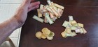 LOT DE JETONS ANCIENS EN OS 91 JETONS EN BON ETAT FIN XIXemeS CARTES A JOUER