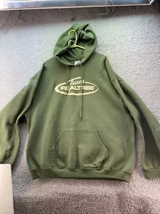 Felpa con cappuccio Team Realtree uomo taglia 2XL verde pullover manica lunga - Foto 1 di 10