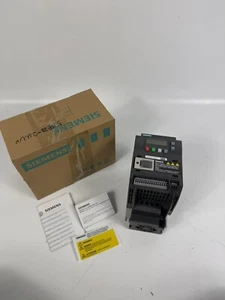 NEW SIEMENS 6SL3210-5BE22-2UV0, SINAMICS V20 INVERTER, 3AC 400V 2.2KW U. 3HP - Picture 1 of 12