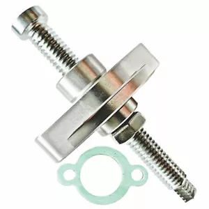 SILVER MANUAL CAM CHAIN TENSIONER 1985-1989 YAMAHA SRX600 SRX 600 EUROPEAN T13 - Picture 1 of 12