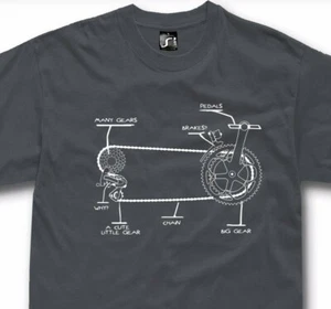 Camiseta Bicicleta Ciclista Regalo Divertida Bicicleta Ciclista S - 5XL - Imagen 1 de 10