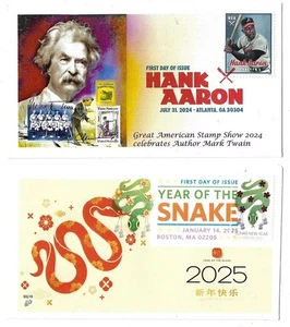 Usa: 2024; -2025, 2 good specials covers: chinese year and great player, EBN018 - Picture 1 of 2