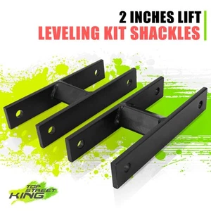 Kit de nivelación de elevación de 2" grilletes para Ford F-250 F-350 SD Excursion 4x4 par 99-05 - Imagen 1 de 4