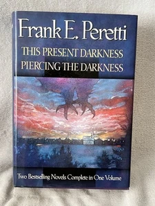 This Present Darkness/Piercing the Darkness Frank E. Peretti 2 novels in 1 book - Imagen 1 de 8