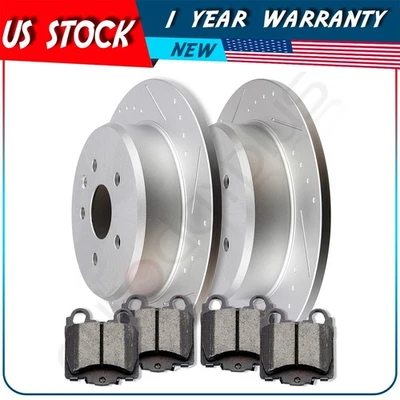 Front Brake Discs Pad For Hyundai Sonata Tucson Veloster Kia Optima Sportage — 第 1/4 张图片