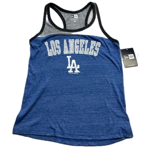 New Era LA Dodgers Damen Tank Top Royal Weiß Blau Small - Bild 1 von 11