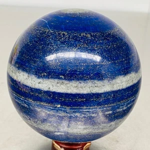 Natural Lapis lazuli Sphere Quartz Crystal Ball Reiki Healing 1800G - Picture 1 of 12