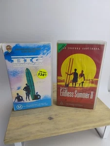 2x Big Wednesday & Endless Summer II Surf Surfing VHS Video Tapes Classics - Picture 1 of 7