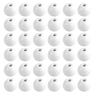 500 Pcs Beads for Jewelry Making Jewellery Craft Fashion Wooden - Picture 1 of 10