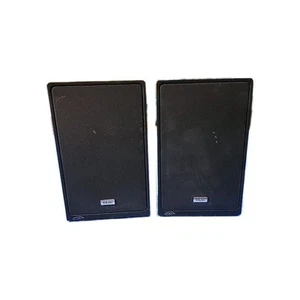 TEAC NXT Flat Panel Stereo Speakers 9" High Thin Profile - No Wires - TESTED - Picture 1 of 3