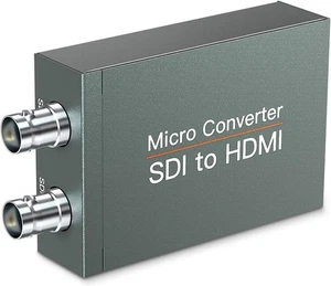 SDI zu HDMI Konverter mit Loop Out 1080P Full HD Adapter SD/HD/3G-SDI Eingang - Bild 1 von 12