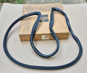 1976 1977 Aspen Volare Wagon NOS MoPar Liftgate GLASS WEATHERSTRIP - Picture 1 of 4