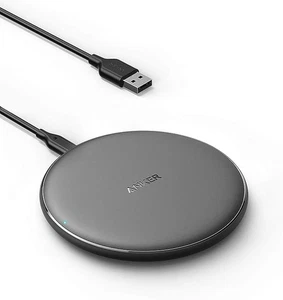Anker 313 Wireless Charger PowerWave Pad Model A2503 - Black - Picture 1 of 5