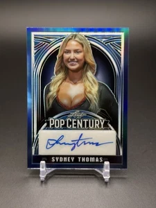 2024 Leaf Metal Pop Century Preview/15 Sydney Thomas #PCP-ST1 Auto UFC - Imagen 1 de 2