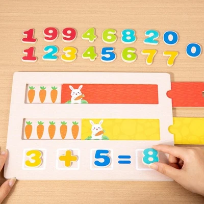 Math Number Counting Toy Learning Activities for Classroom Holiday Preschool - Image 1 of 4