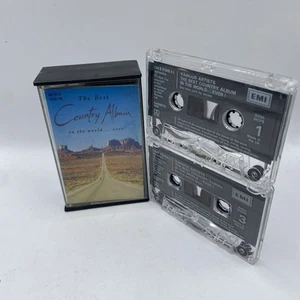 Various – The Best Country Album In The World.... Ever! Cassette Tape Album EMI - Picture 1 of 12