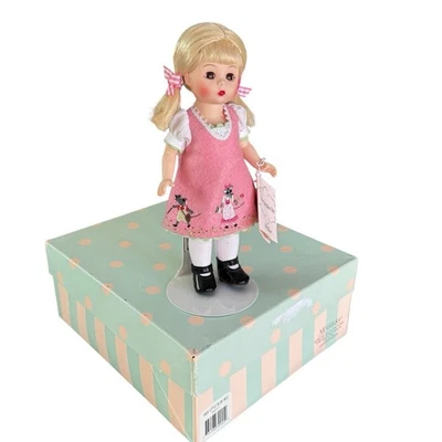 Boneca Madame Alexander 8" Three Little Blonde Mice 2005 na caixa sem ratos #39945 VTG - Imagem 1 de 4