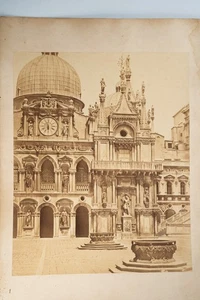 PHOTO Albumine	Italie	Venise Palais Ducale	25X33cm	1870 - Picture 1 of 2