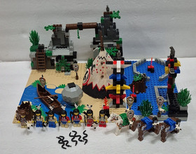 LEGO Western Indians: Boulder Cliff Canyon (6748) + Chief's Tepee (6746)  READ