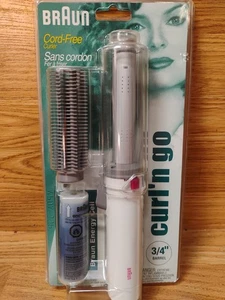 Braun Curl N Go 3/4" Barrel Cord-Free Curler 1997 Model GCC 50 - NEU VERSIEGELT - Bild 1 von 12
