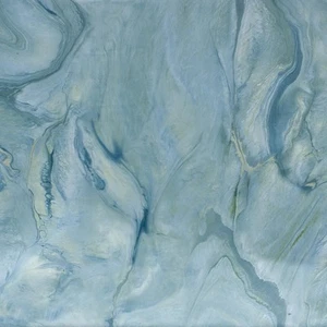 Blue Marble Wallpaper 16" × 236" Peel and Stick Contact Paper Blue and Gold S... - Picture 1 of 8