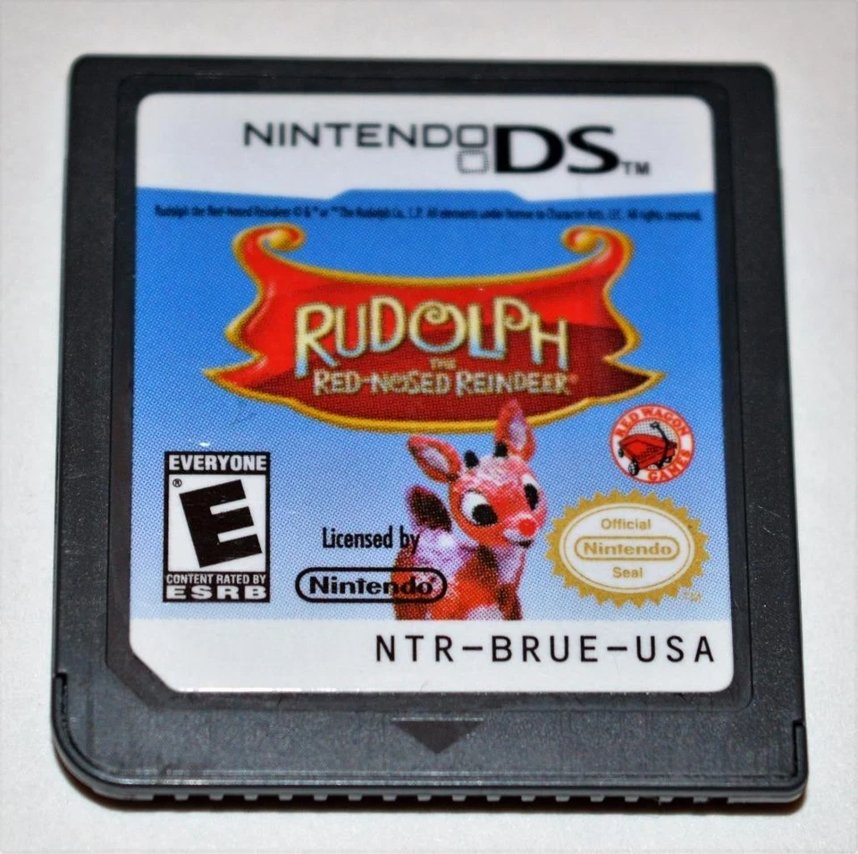 RUDOLPH THE RED-NOSED REINDEER NINTENDO DS GAME 3DS 2DS LITE DSI XL - Image 1 of 1