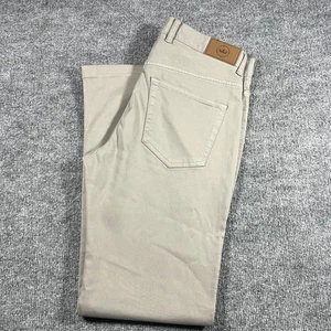 Peter Millar EB66 Performance Hose Herren Größe 30 Beige Chino Golf Freizeit - Bild 1 von 12