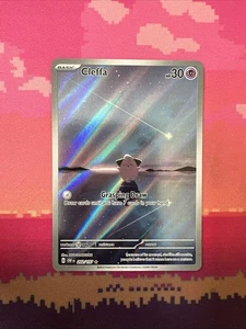 Pokemon Karte Cleffa 202/197 Illustration Rare Obsidian Flammen Near Mint - Bild 1 von 2