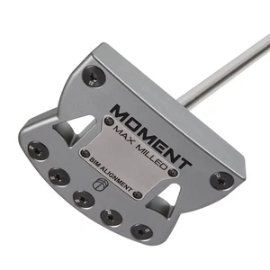 Maltby Moment MAX Milled Gray Center Shafted Putter Head Only – Right Hand - Picture 1 of 5
