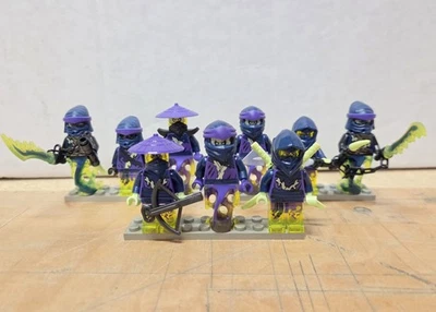 Lote Mixto de 9 Minifiguras Lego Ninjago Possession Ghost Warrior Foto 1 de 4