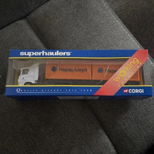 corgi superhaulers TY86620  Scania Skeletal Trailer- Hapag Lloyd - Picture 1 of 1