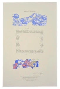 William H GASS / MAD MEG IN THE MAELSTROM Signed Broadside 1st Edition #190681 - Picture 1 of 1