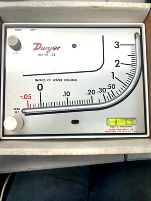 Manómetro Dwyer Mark II Modelo 25 Foto 1 de 3