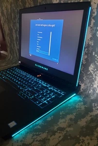 ALIENWARE 17 R4 DELL GAMING LAPTOP P31E 17.3" i7-7700 HQ 2.8 GHz 1 TB NEW BATT - Afbeelding 1 van 24
