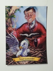 Wizards Harry Potter Chocolate Frog Lenticular 2001 - Newt Scamander - 20/24 - Picture 1 of 4