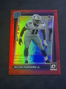 Micah Parsons 2021 Panini Donnruss Red Optic Rated Rookie /99 #245 RC - Picture 1 of 2