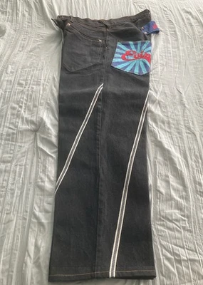 Винтажные редкие мужские джинсы Evisu Selvedge 34x29 - Изображение 1 из 4