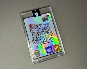 Nikola Jokic 3x NBA MVP Denver Nuggets Joker Custom Artwork Trading Card Encased - Bild 1 von 2